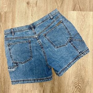 Vintage Calvin Klein Utility Denim Shorts H4